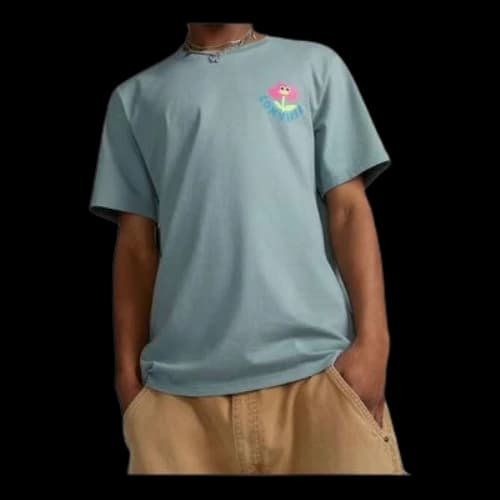 Converse Grow Together T-Shirt 'Tidepool Grey'