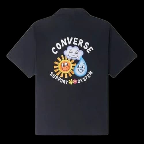 Converse Skate Woven Shirt 'Black Multi'