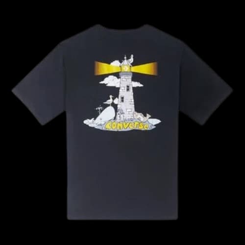 Converse Lighthouse T-shirt 'Black'