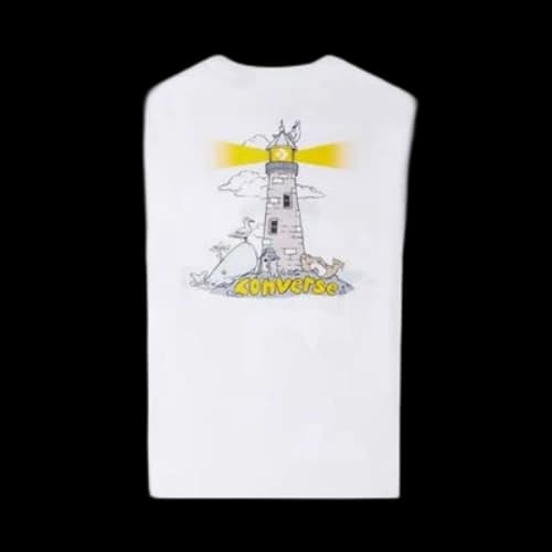 Converse Lighthouse T-shirt 'White'