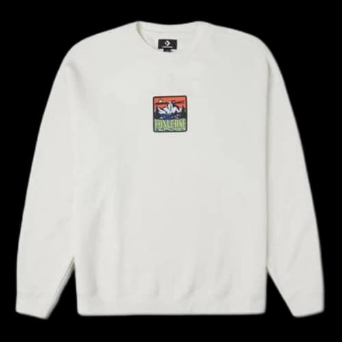 Converse Counter Climate Graphic Crew Sweatshirt 'White'