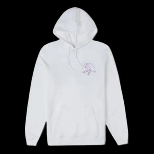 Converse Mountain Logo Hoodie 'White'