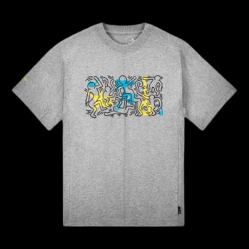 Converse x Keith Haring Shapes T-Shirt 'Grey'