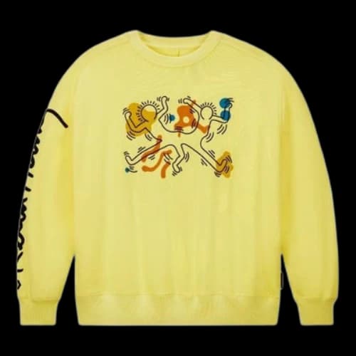 Converse x Keith Haring Shapes Sweatshirt 'Yellow'