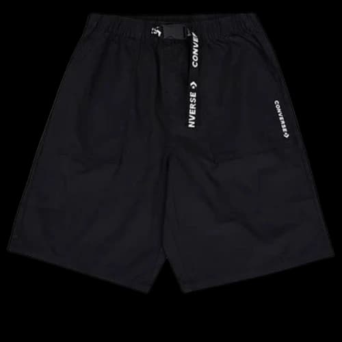 Converse Classic Mid Woven Short 'Black' (Women's)