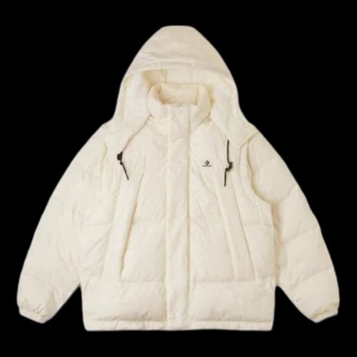 Converse Premium Short Down Jacket 'Egret'
