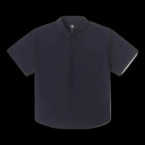 Converse Short Sleeve Basic Woven Shirt 'Black'