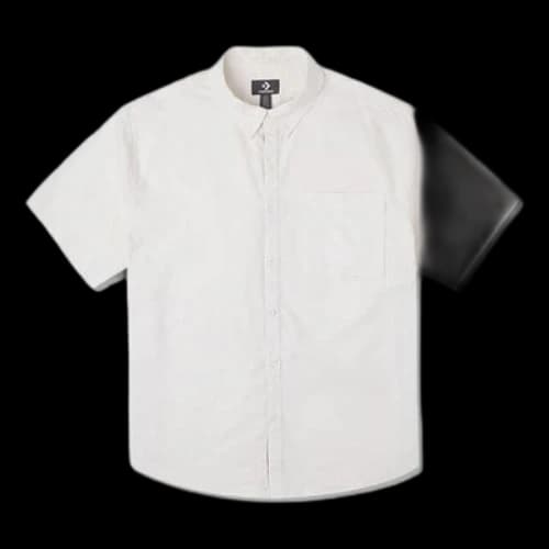Converse Short Sleeve Basic Woven Shirt 'White'
