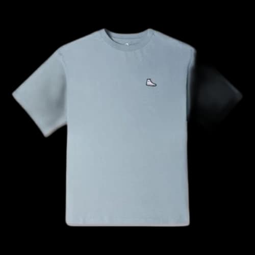 Converse Go-To Sneaker Patch T-Shirt 'Tidepool Grey'