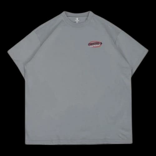 Converse Retro Sail Boat Graphic T-shirt 'Grey'