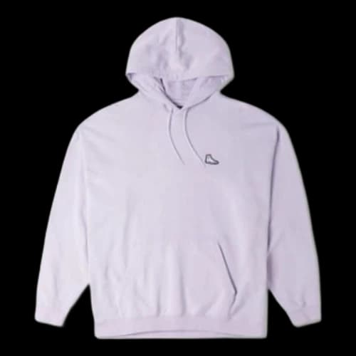 Converse Go To Embroidered Sneaker Patch Hoodie 'Light Purple'