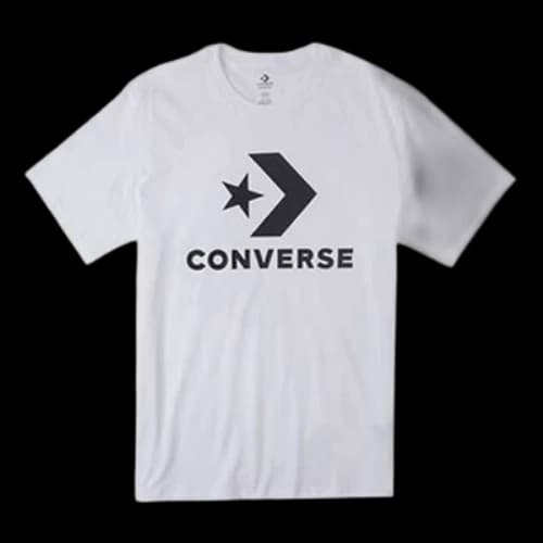 Converse Go-To Star Chevron Standard Fit T-Shirt 'White'