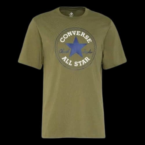 Converse Go-To All Star Patch Standard Fit T-Shirt 'Olive Green'