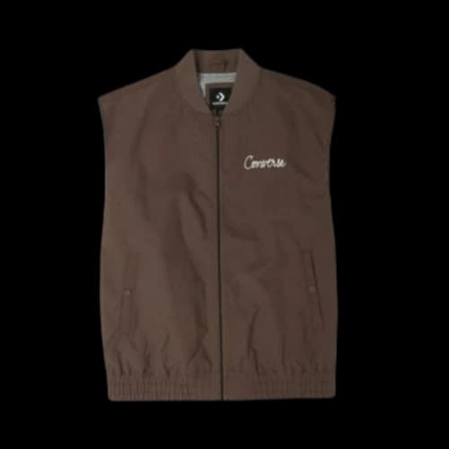 Converse Chain Stitch Woven Jacket 'Earthy Brown'