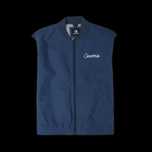 Converse Chain Stitch Woven Jacket 'Blue White'