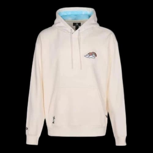 Converse Rainbow Cloud Graphic Hoodie 'Egret'