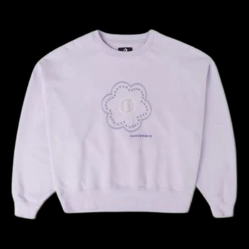 Converse Floral Crewneck 'Lilac' (Women's)