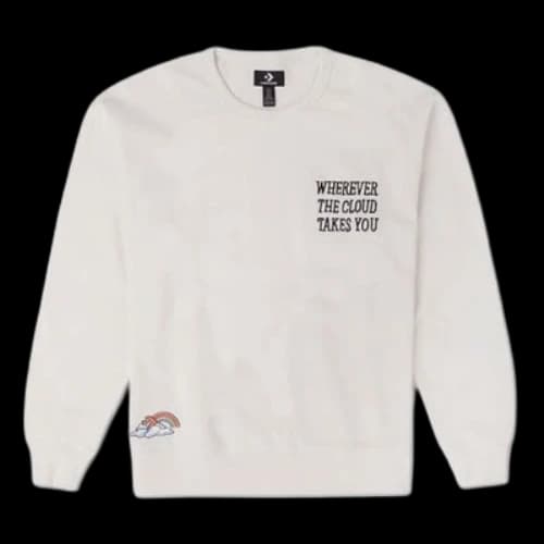 Converse Logo Crewneck 'White'