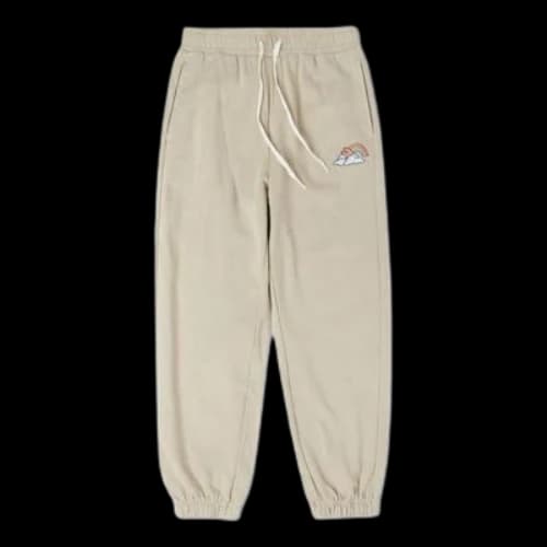 Converse Rainbow Logo Sweatpants 'Tan'