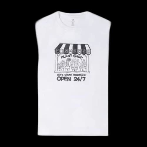 Converse Grow Together Plant Shop T-shirt 'White'