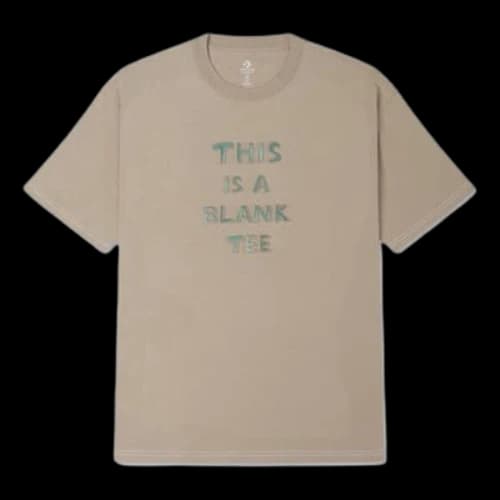 Converse Logo T-shirt 'Beige'