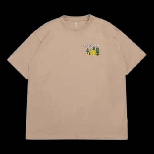 Converse Outdoor Graphic Tee 'Oat Milk'