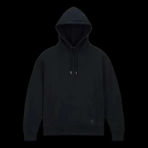 Converse Gold Standard Loose-Fit Pullover Hoodie 'Black'