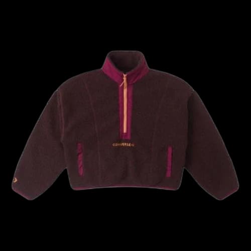 Converse Sherpa Half Zip Top 'Eternal Earth Brown' (Women's)