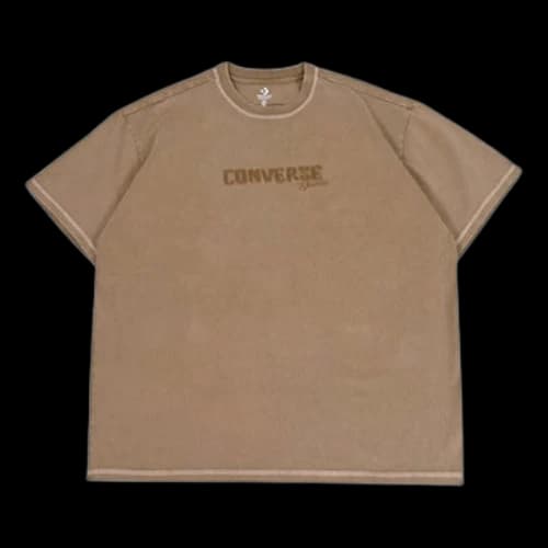 Converse Skateboard Wash Tee 'Light Brown'