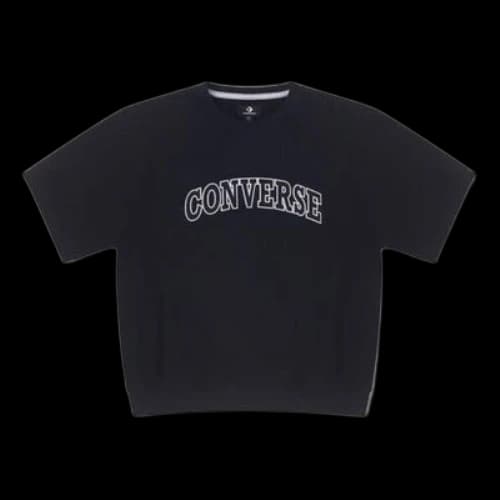 Converse Retro Chuck Crew T-shirt 'Black'