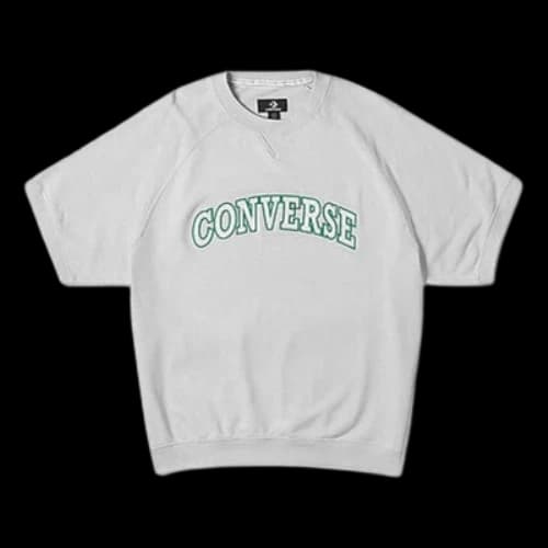 Converse Retro Chuck Crew Fossilized T-shirt 'Grey'