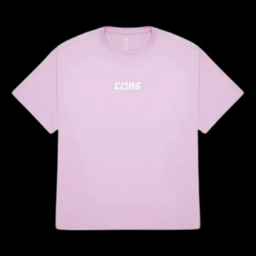 Converse One Star T-Shirt 'Purple White'