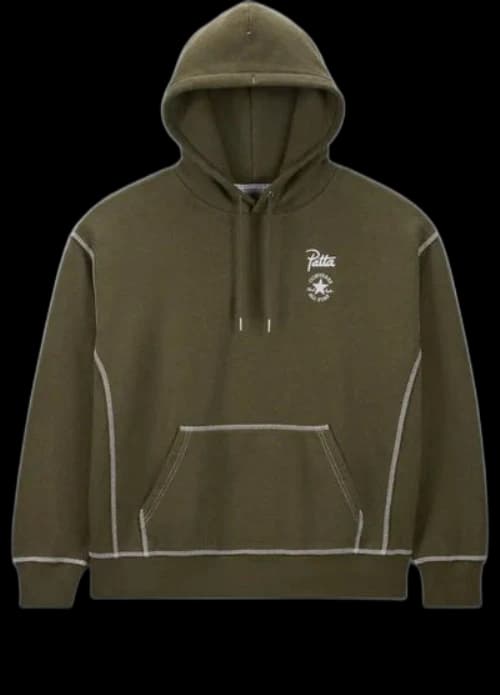 Converse x Patta Gold Standard Hoodie 'Utility Green Heather'