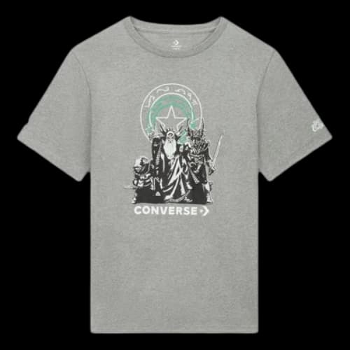 Converse x Dungeons & Dragons Character T-Shirt 'Vintage Grey Heather'