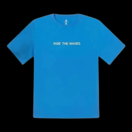 Converse Summer Verbiage T-Shirt 'Blue'