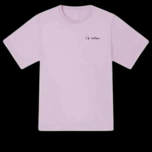Converse Summer Verbiage T-Shirt 'Purple' (Women's)