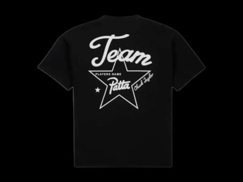 Converse x Patta Gold Standard T-shirt Black