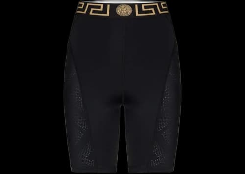 Versace Greca Bicyle Pants Black
