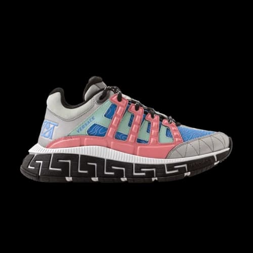 Versace Trigreca 'Barocco Print - Blue Bright Coral' (Women's)