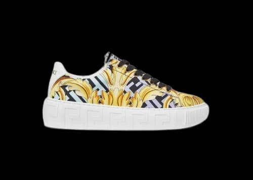 Fendi Fendace Gold Baroque Greca (Women's)