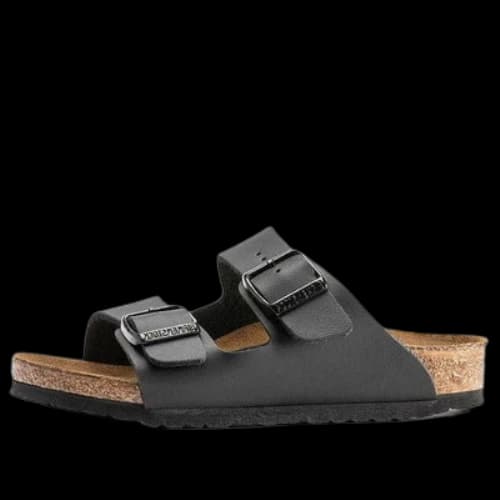 (GS) Birkenstock Arizona Kids Birko-Flor Sandals 'Black'