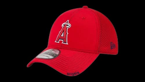 New Era MLB Los Angeles Angels Neo Fitted Baseball Cap Red