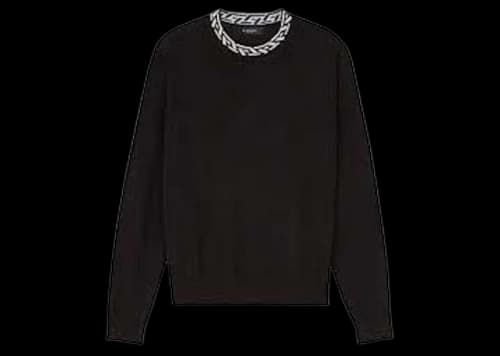 Versace Greca Sweater Black/White
