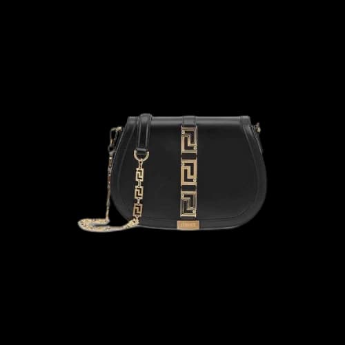 Versace Greca Goddess Shoulder Bag 'Black'