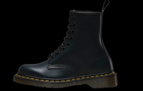 Dr. Martens 1460 PASCAL Classic 8 Martin boots Couple Style Navy Blue