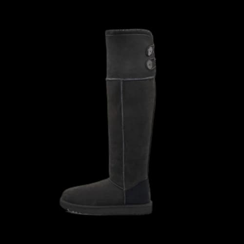 UGG Over The Knee Bailey Button Boots 'Black' (Women's)