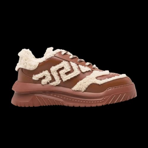 Versace Odissea Sneaker 'Shearling - Brown'