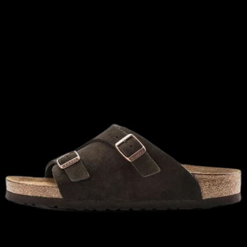 Birkenstock Zrich Soft Footbed Suede Leather Narrow Fit 'Mocha'