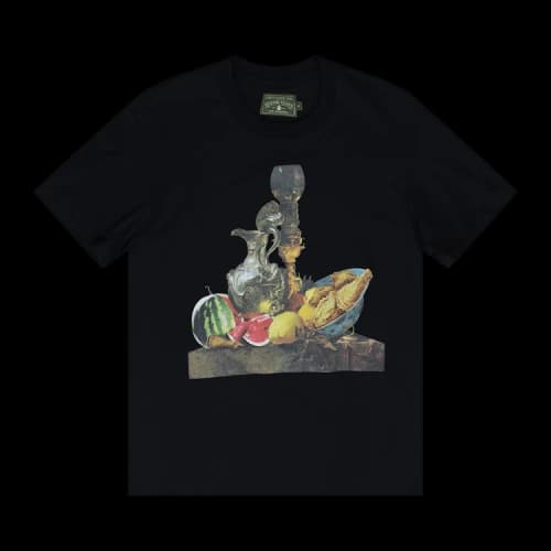 Denim Tears KMG Fruit Plate Tee 'Black'