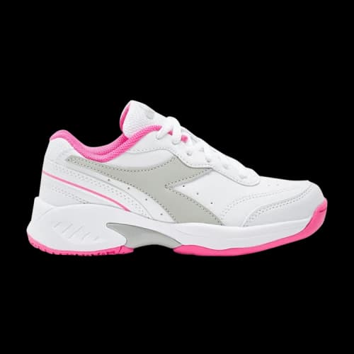 Diadora S.Challenge 4 SL Kids 'White Rhodamine Red'